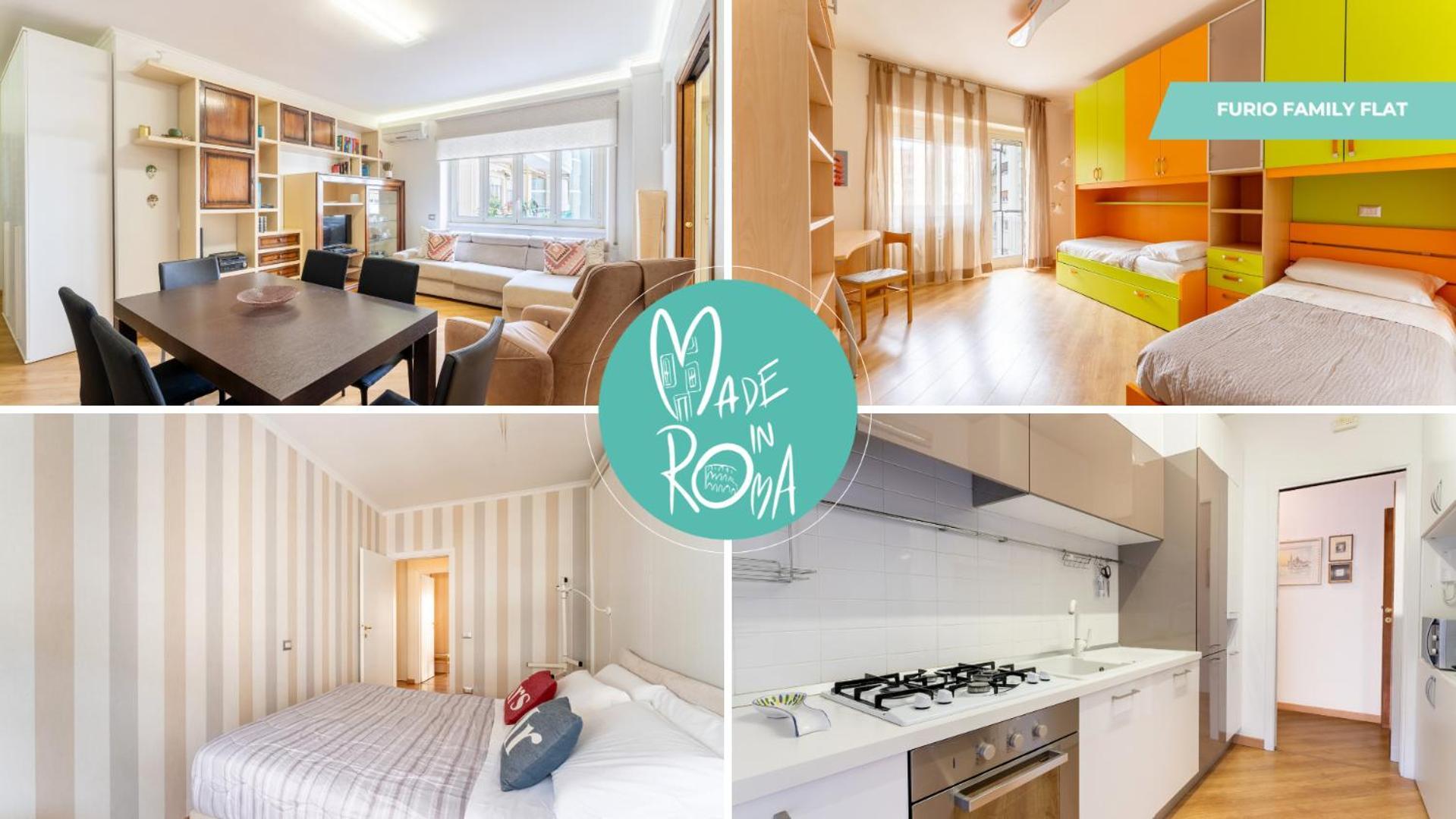 Furio Family Flat, A Few Steps From Metro A Stop *