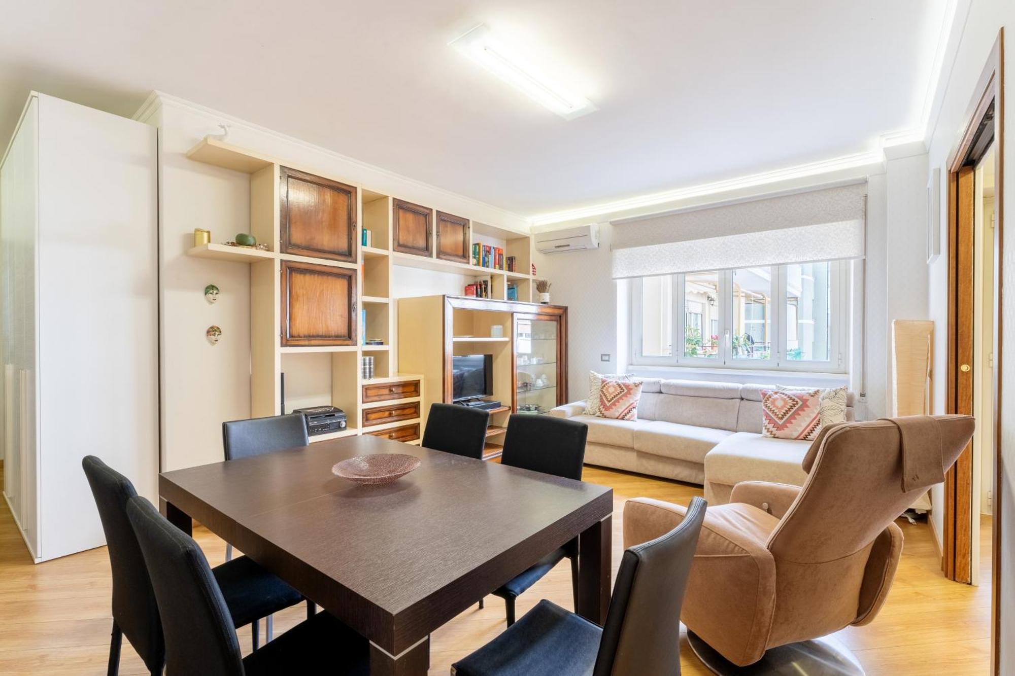 Furio Family Flat, A Few Steps From Metro A Stop Rom
