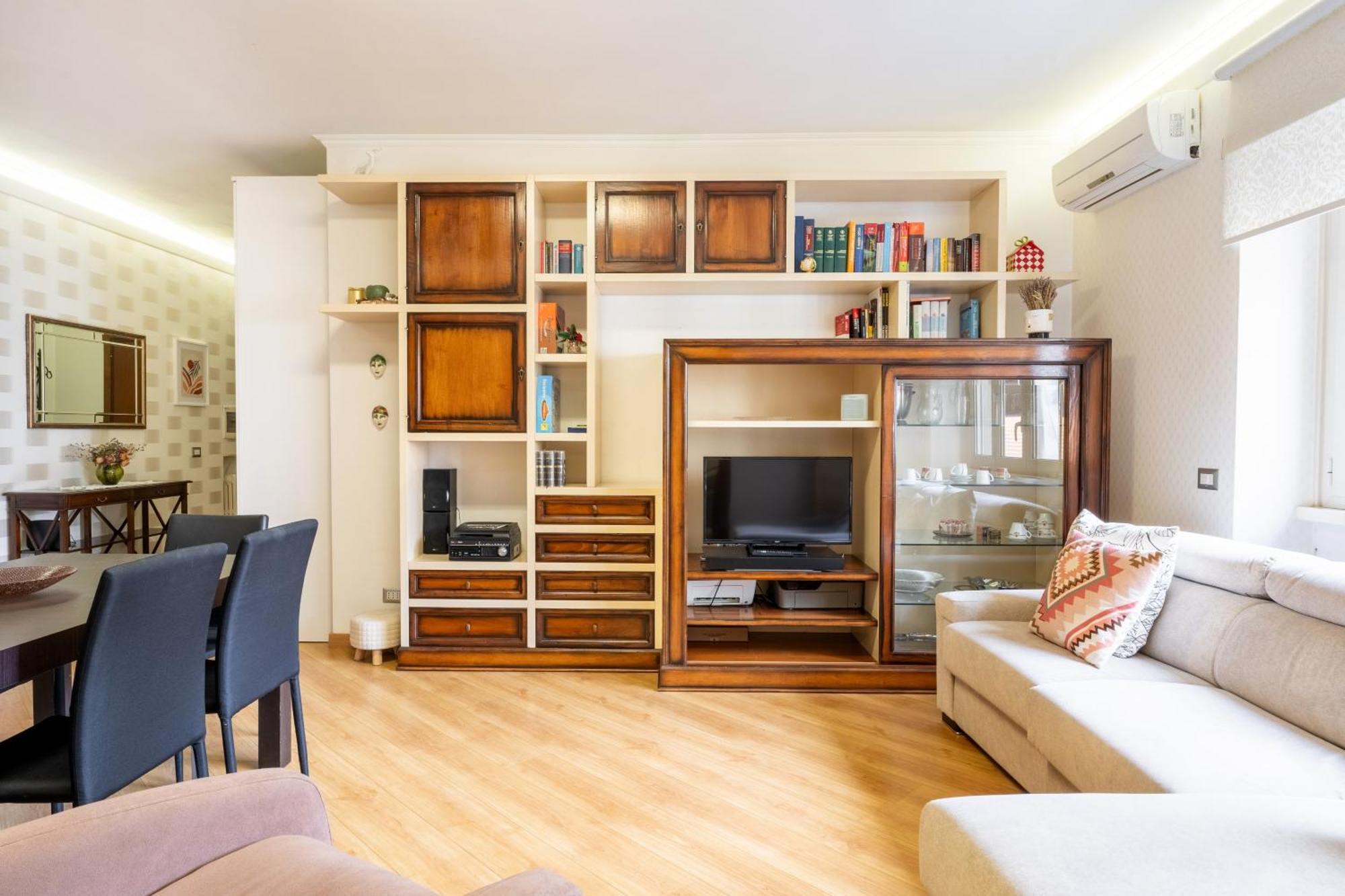 Furio Family Flat, A Few Steps From Metro A Stop Rom